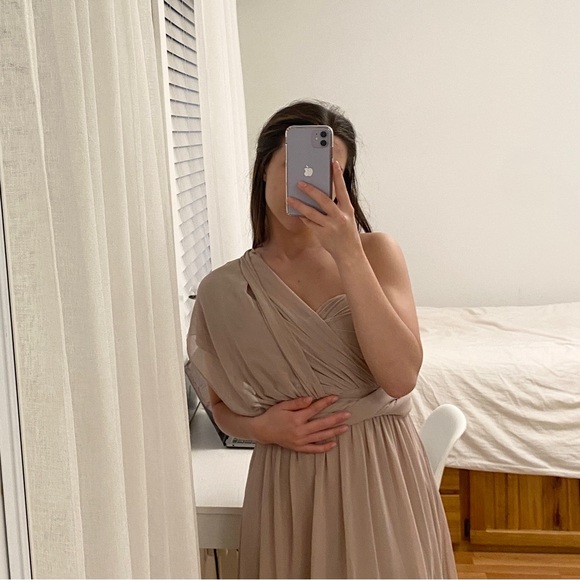 Birdygrey Taupe Bridesmaid Dress - Picture 7 of 7